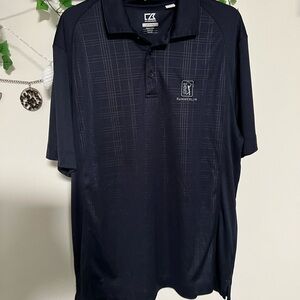 Cutter & Buck Men's Navy Blue Polo Shirt
